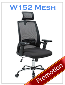 W152 High Back Mesh Chair | Ergonomic Chair | LIZO Singapore